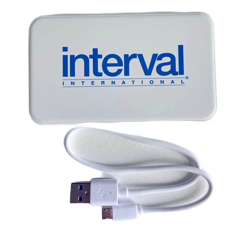 INTERVAL INTERNATIONAL POWER BANK PORTABLE CHARGER